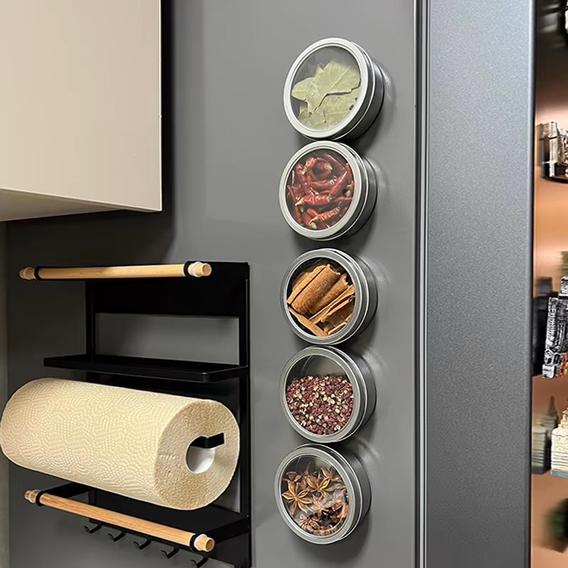 กระปุกใส่เครื่องเทศแบบมีฝาปิดใ - Tin Container Lid บทวิจารณ์และราคา
