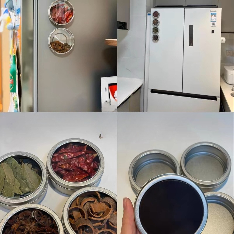 กระปุกใส่เครื่องเทศแบบมีฝาปิดใ - Tin Container Lid บทวิจารณ์และราคา
