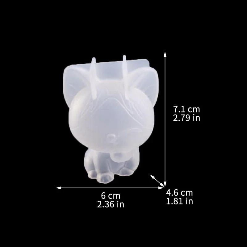 3D เรขาคณิตซิลิโคนยูนิคอร์นแมว - Candle Making Tutorial บทวิจารณ์และราคา