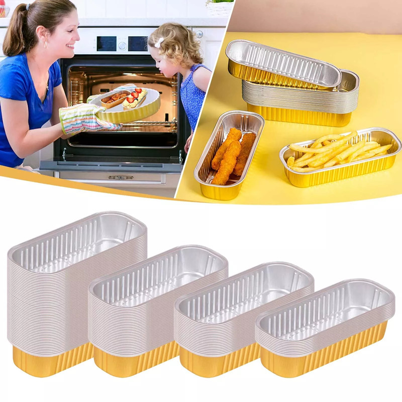 10 ชิ้น ถาดฟอยล์อลูมิเนียมแบบใ - Tin Container Lid บทวิจารณ์และราคา